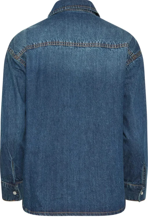 Petite Denim Shacket