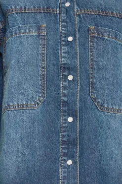 Petite Denim Shacket