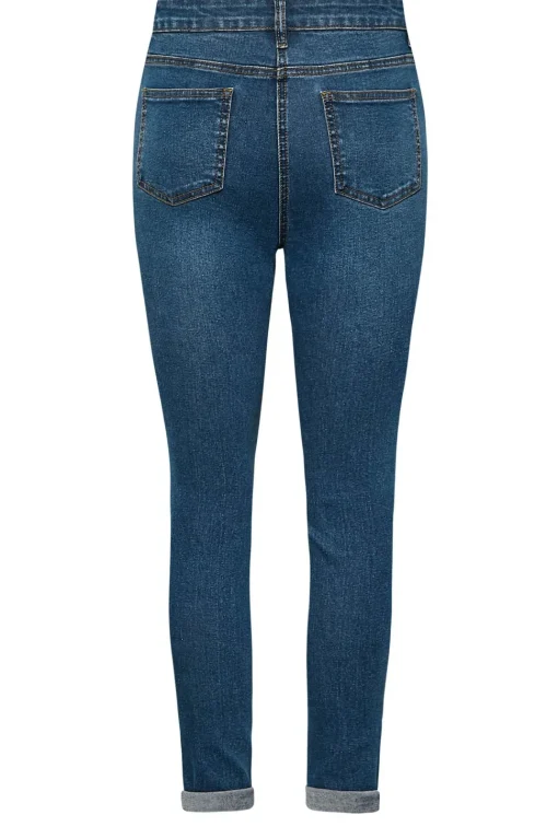 Petite Distressed Skinny Jeans