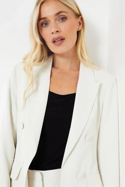 Petite Edge To Edge Blazer