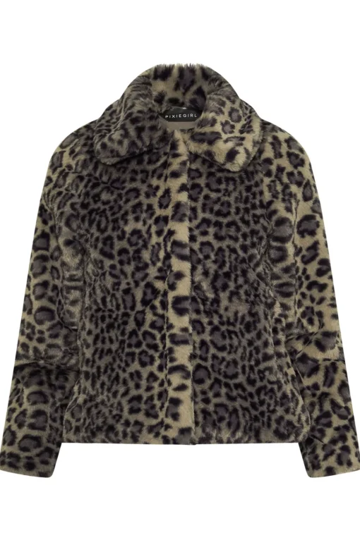Petite Faux Fur Coat