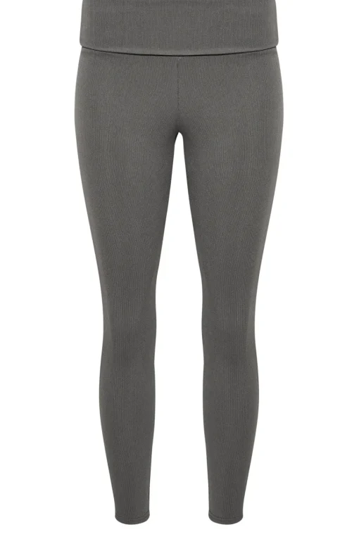 Petite Fold Over Waistband Leggings