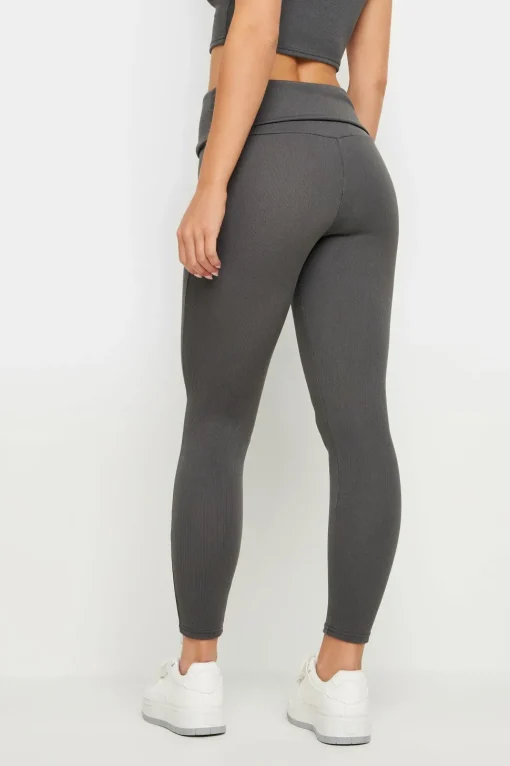 Petite Fold Over Waistband Leggings