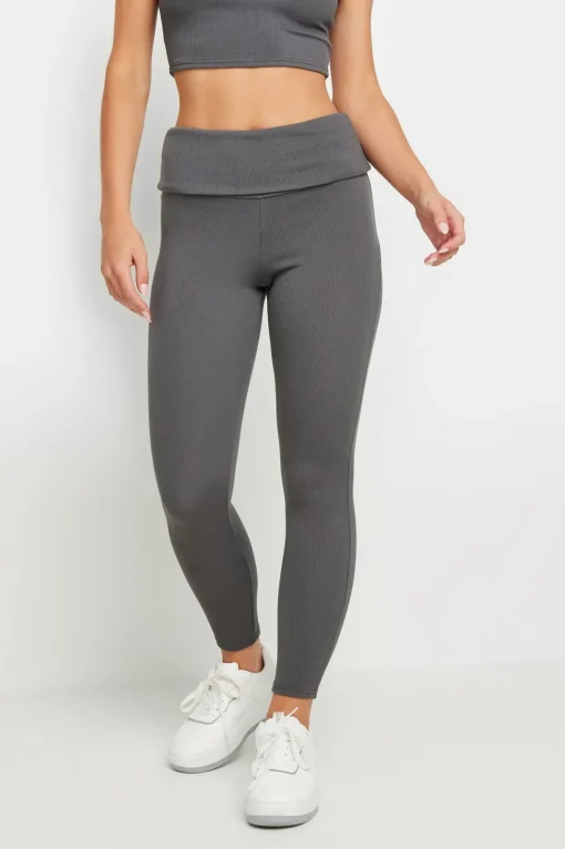 Petite Fold Over Waistband Leggings