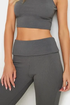 Petite Fold Over Waistband Leggings