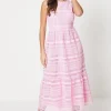 Petite Lace Sleeveless Midaxi Dress