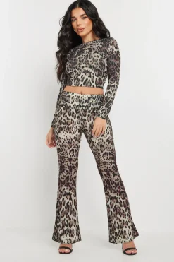 Petite Leopard Leggings