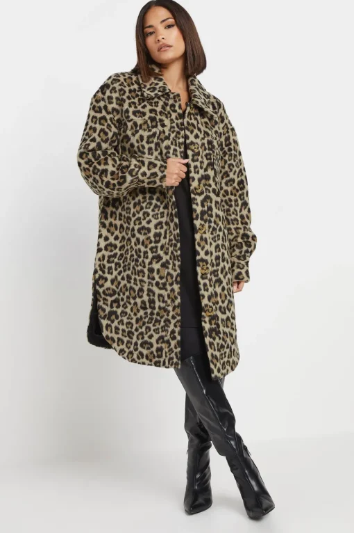 Petite Leopard Shacket