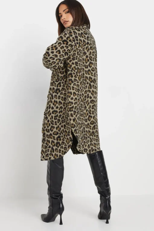 Petite Leopard Shacket