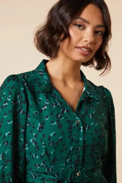 Petite Midi Shirt Dress