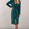 Petite Occasion Seqiun Twist Pencil Dress