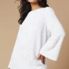 Petite Occasion Sequin Flare Sleeve Mini Dress