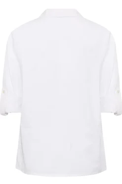 Petite Oversized Cotton Shirt