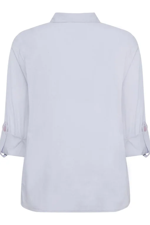 Petite Oversized Cotton Shirt