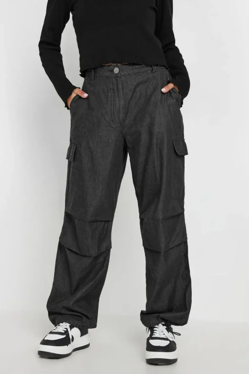 Petite Parachute Trousers