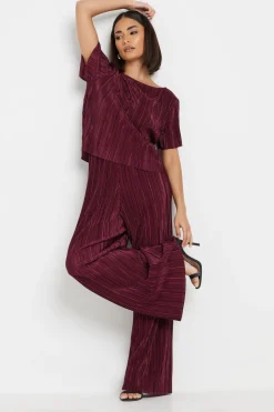 Petite Plisse Trousers