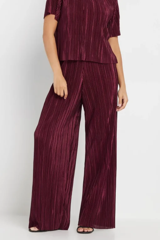 Petite Plisse Trousers