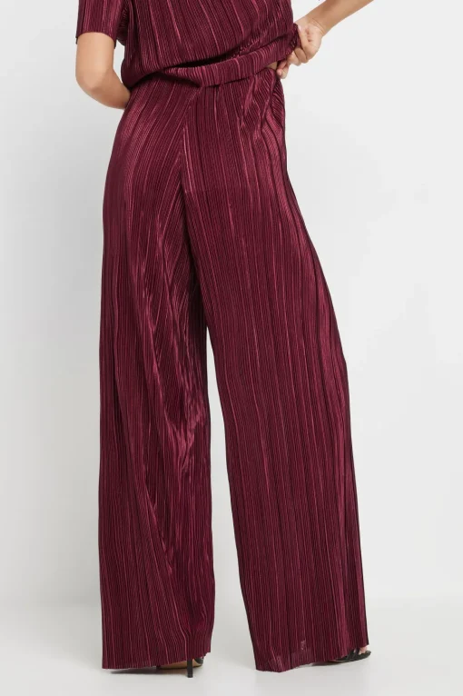 Petite Plisse Trousers