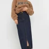 Petite Pocket Patch Denim Skirt