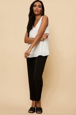 Petite Pull On Trousers