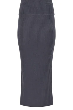 Petite Ribbed Skirt