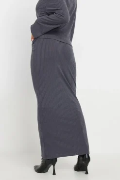 Petite Ribbed Skirt