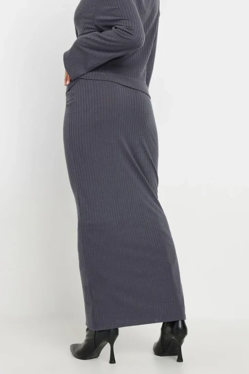 Petite Ribbed Skirt