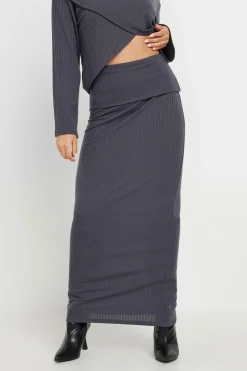 Petite Ribbed Skirt