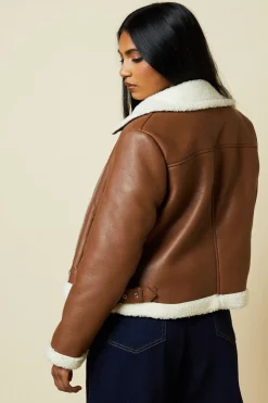 Petite Short Aviator Jacket