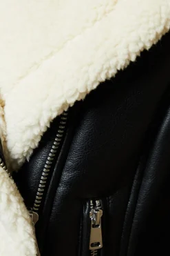Petite Short Aviator Jacket