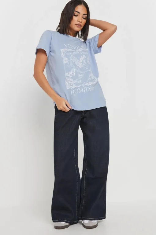 Petite Slogan T-Shirt