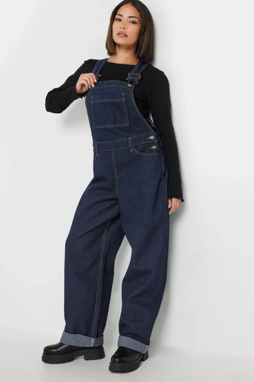 Petite Straight Leg Dungarees
