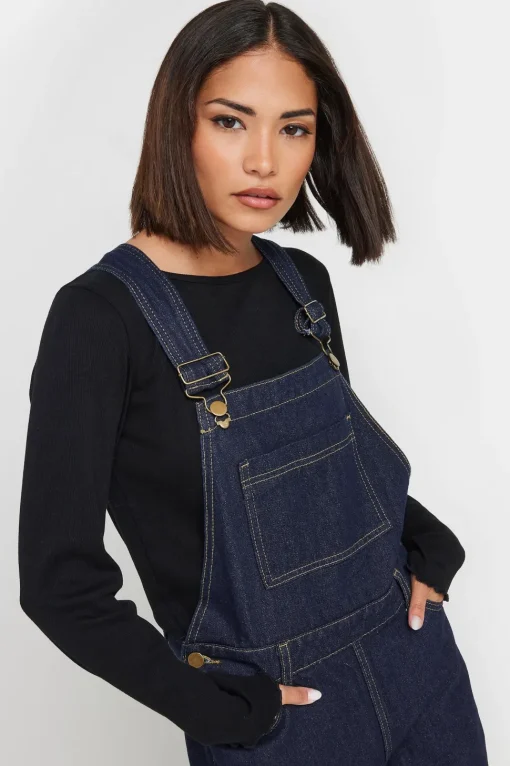Petite Straight Leg Dungarees