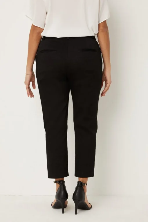 Petite Stretch Crop Trousers