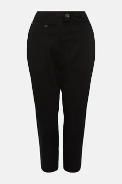 Petite Stretch Crop Trousers