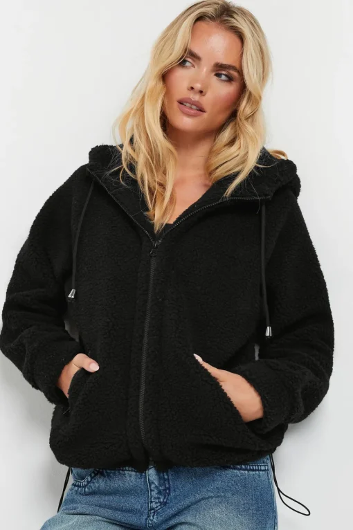 Petite Teddy Fleece Jacket