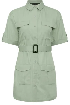 Petite Utility Mini Dress