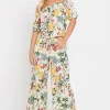 Petite Wide Leg Trousers