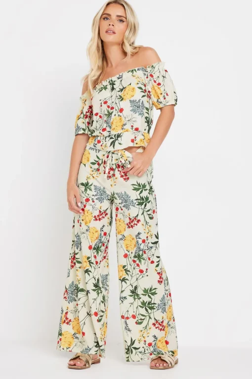 Petite Wide Leg Trousers