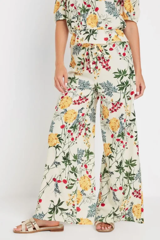 Petite Wide Leg Trousers