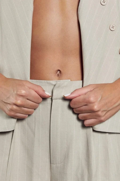 Pinstripe Tailored Trouser