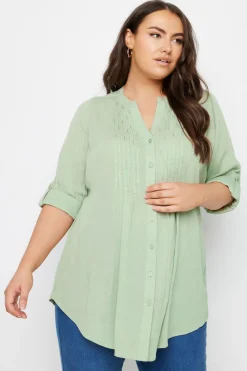 Pintuck Embellished Shirt