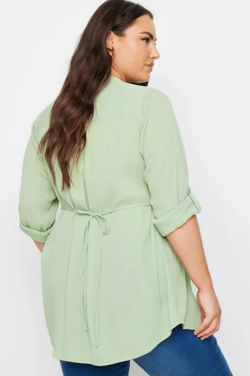 Pintuck Embellished Shirt