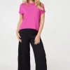 Plain Short Sleeve Boxy T-Shirt