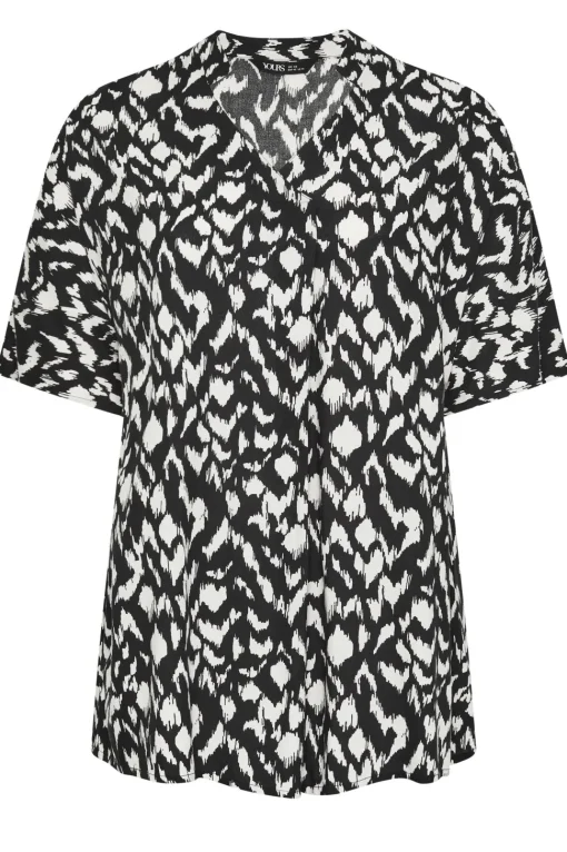 Pleat Front Blouse