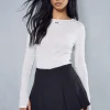 Pleated Mini Skort