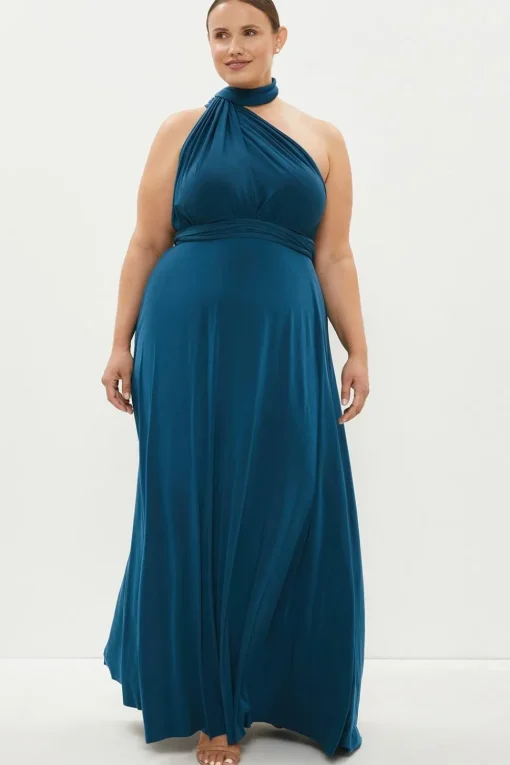 Plus Size Multiway Bridesmaid Maxi Dress