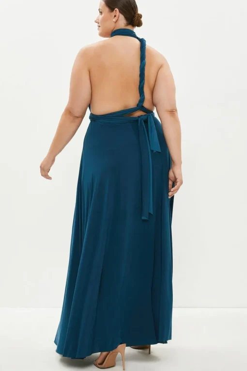 Plus Size Multiway Bridesmaid Maxi Dress