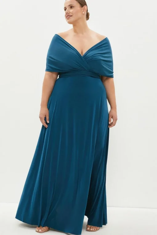 Plus Size Multiway Bridesmaid Maxi Dress