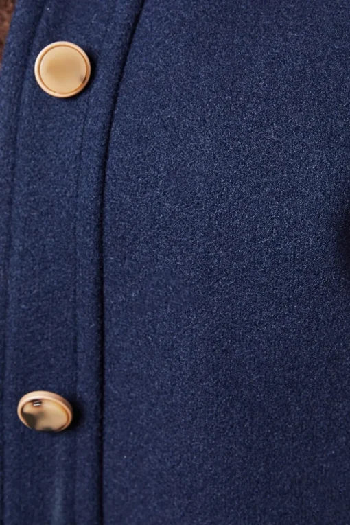 Pocket Detail Button Through Jacket